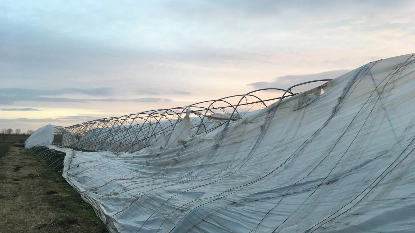 Óriási károk a mezőgazdaságban: ezt művelte a vasárnapi vihar – Videó