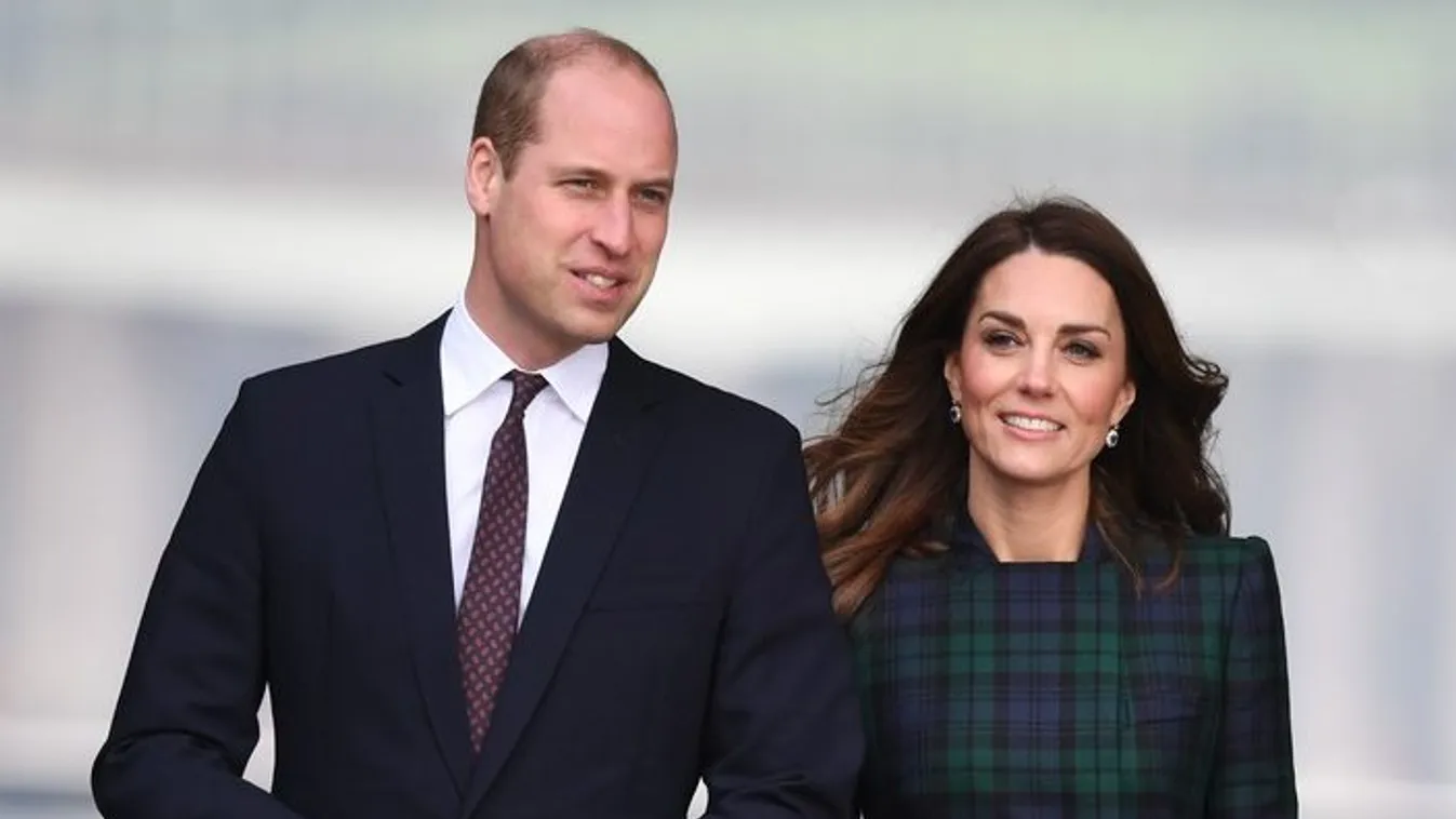 The Duke and Duchess of Cambridge officially open V