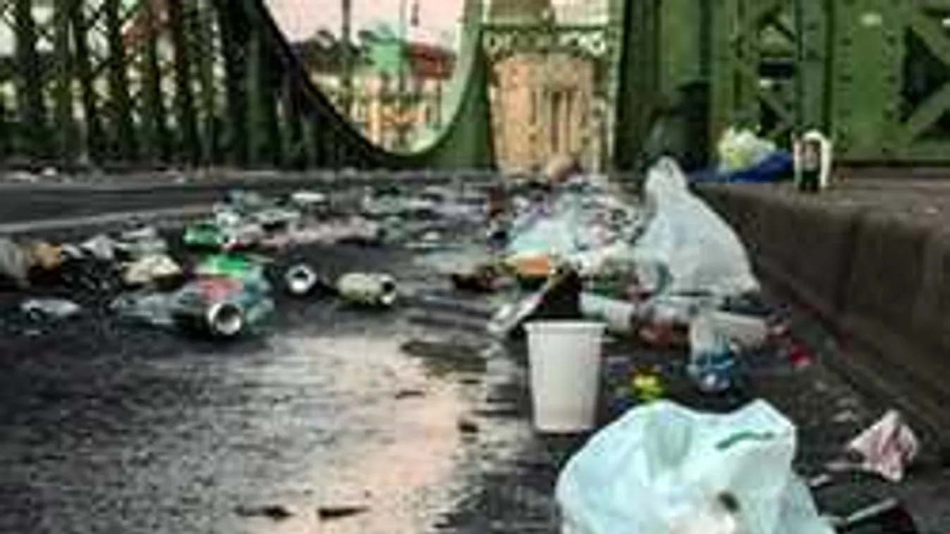 Ezt azért nem kellett volna a pesti hídon - elképesztő fotók