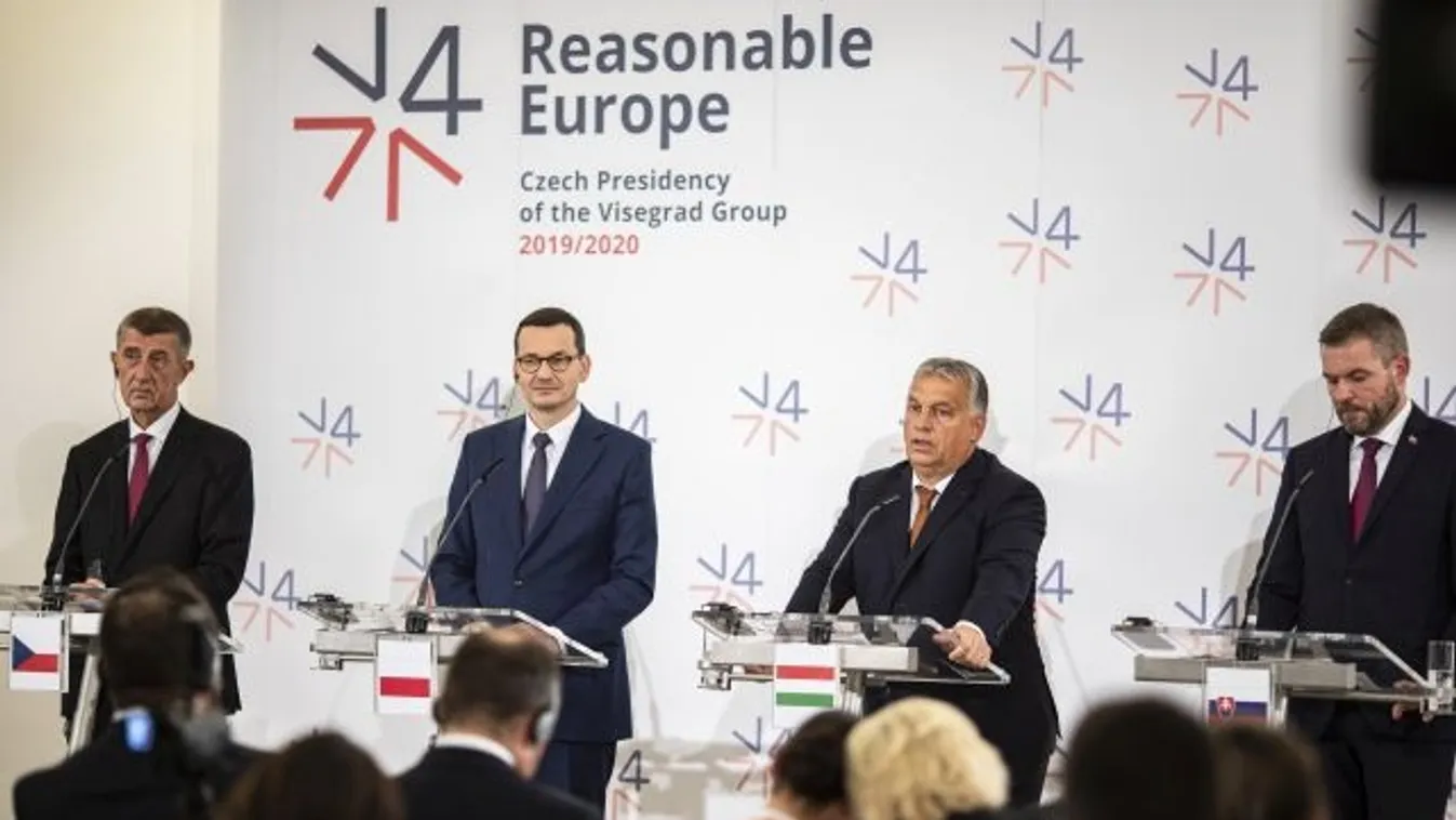 Orbán Viktor a V4-ek prágai találkozójáról – videó