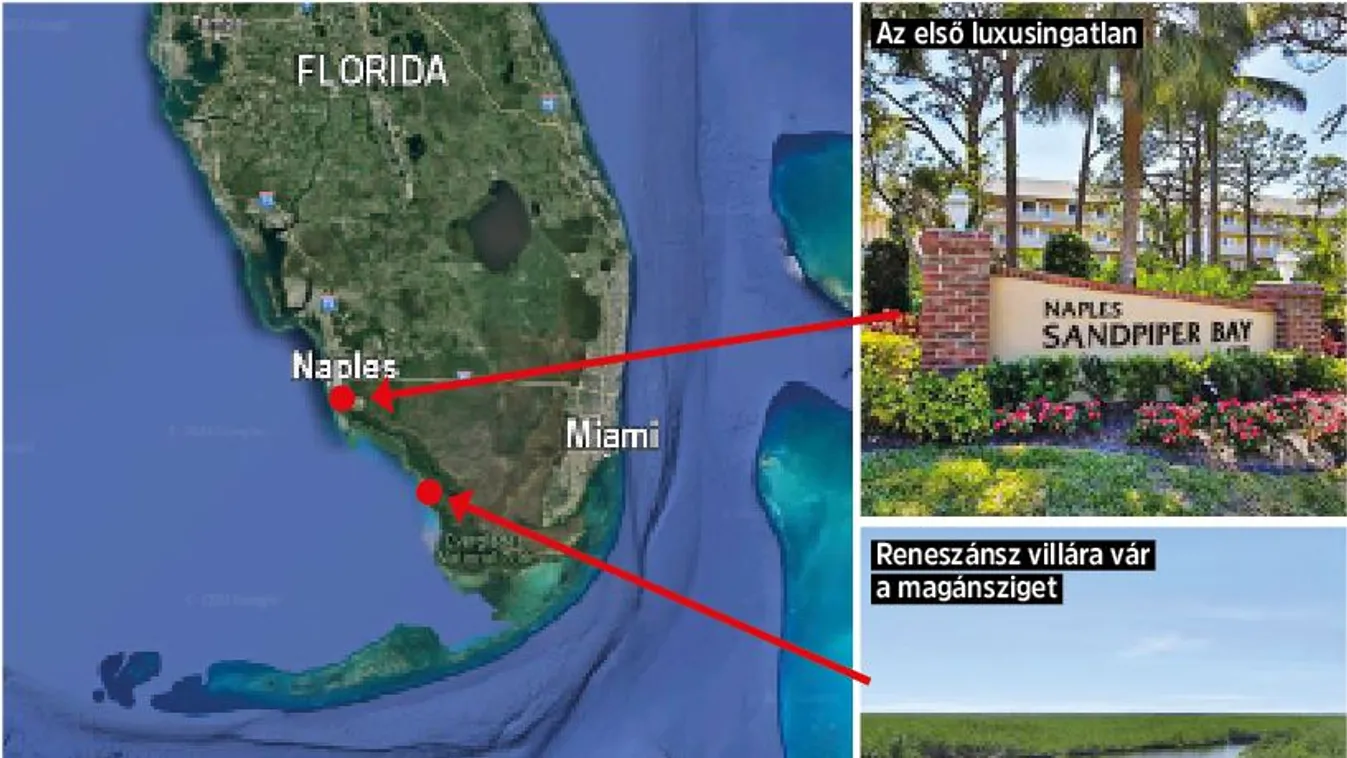 Floridai magánszigeten építkezik  a budapesti közműholding vezetője