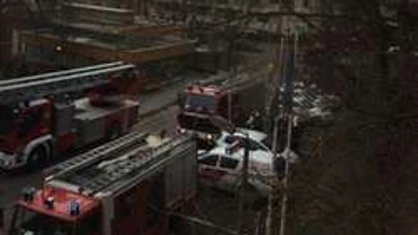 Exkluzív fotók a kigyulladt Margit-kórházról, megszólalt az egyik beteg!