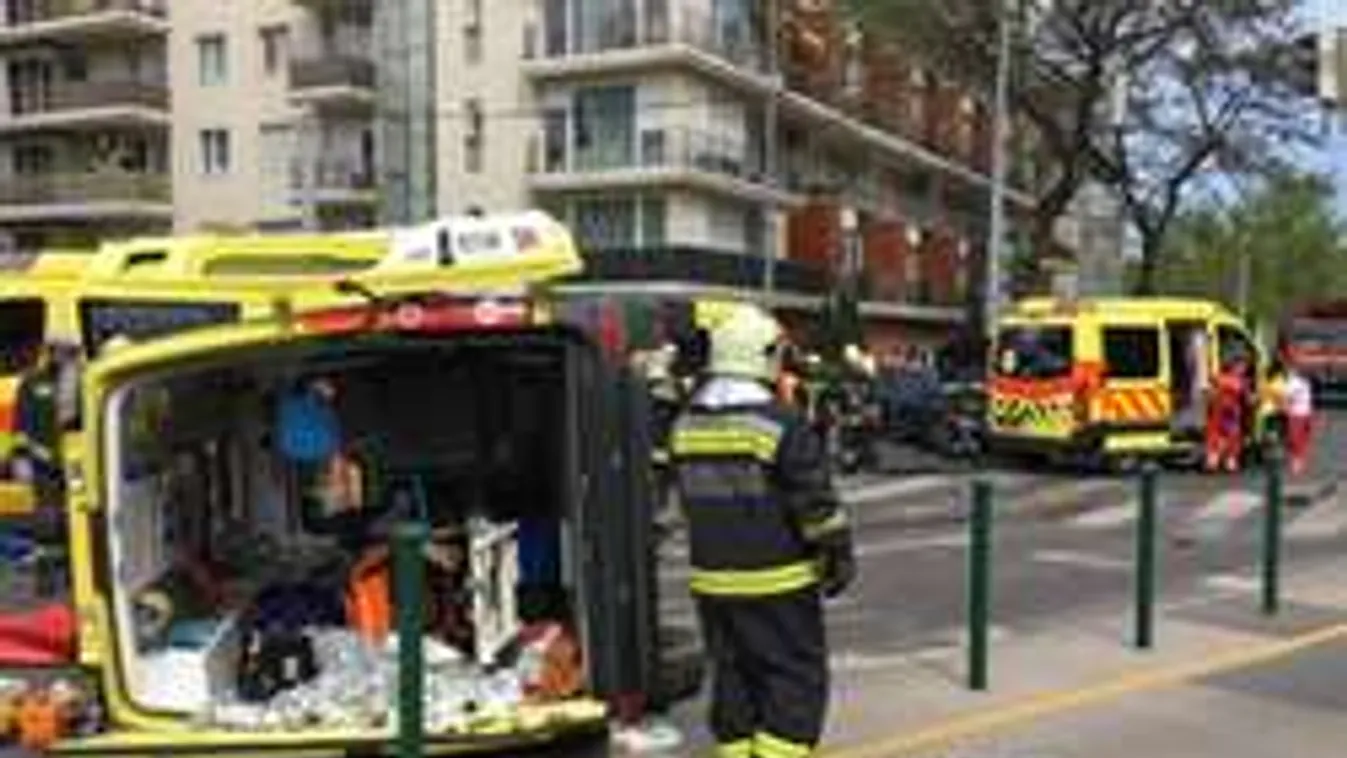 Olyan balesetet még nem láttál, mint amilyen Budapesten volt!