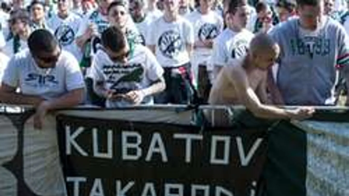 Nem fél a terrortól a Fradi elnöke!