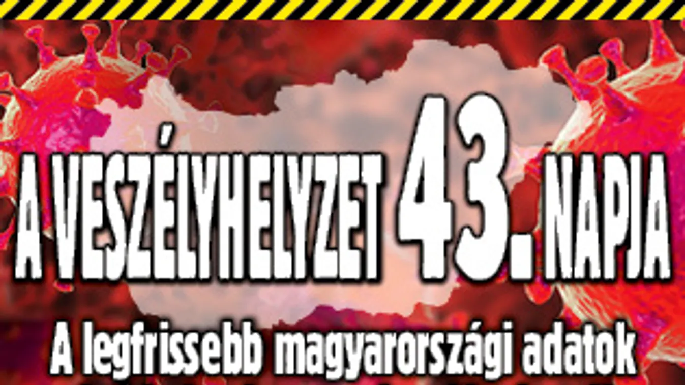 A veszélyhelyzet 43. napja