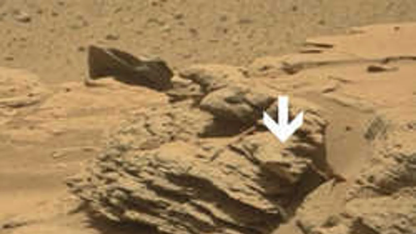 Elképesztő objektumot talált a Curiosity a Mars felszínén!