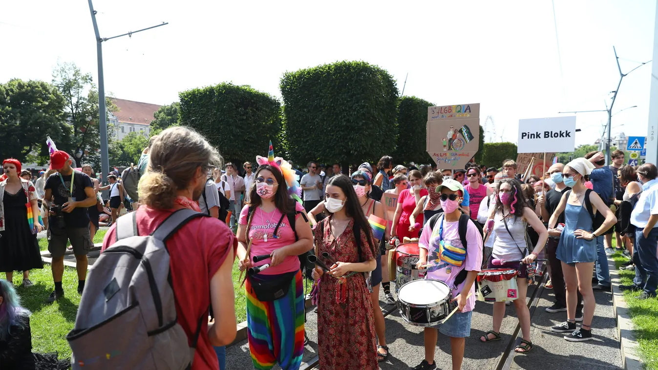 Így hangolódtak az emberek a 2021-es Budapest Pride-ra – videó