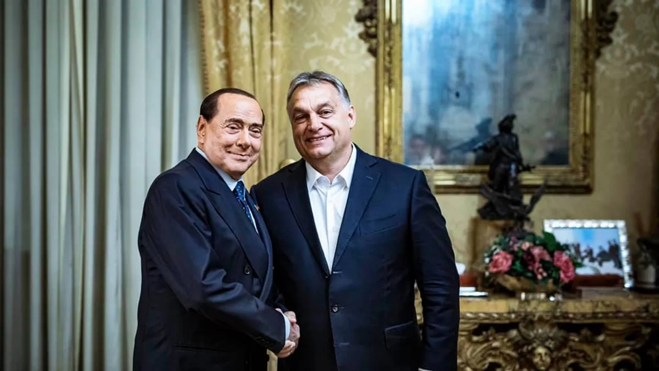 Orbán Viktor: Továbbra is szorosan együttműködik a Fidesz és Berlusconi pártja