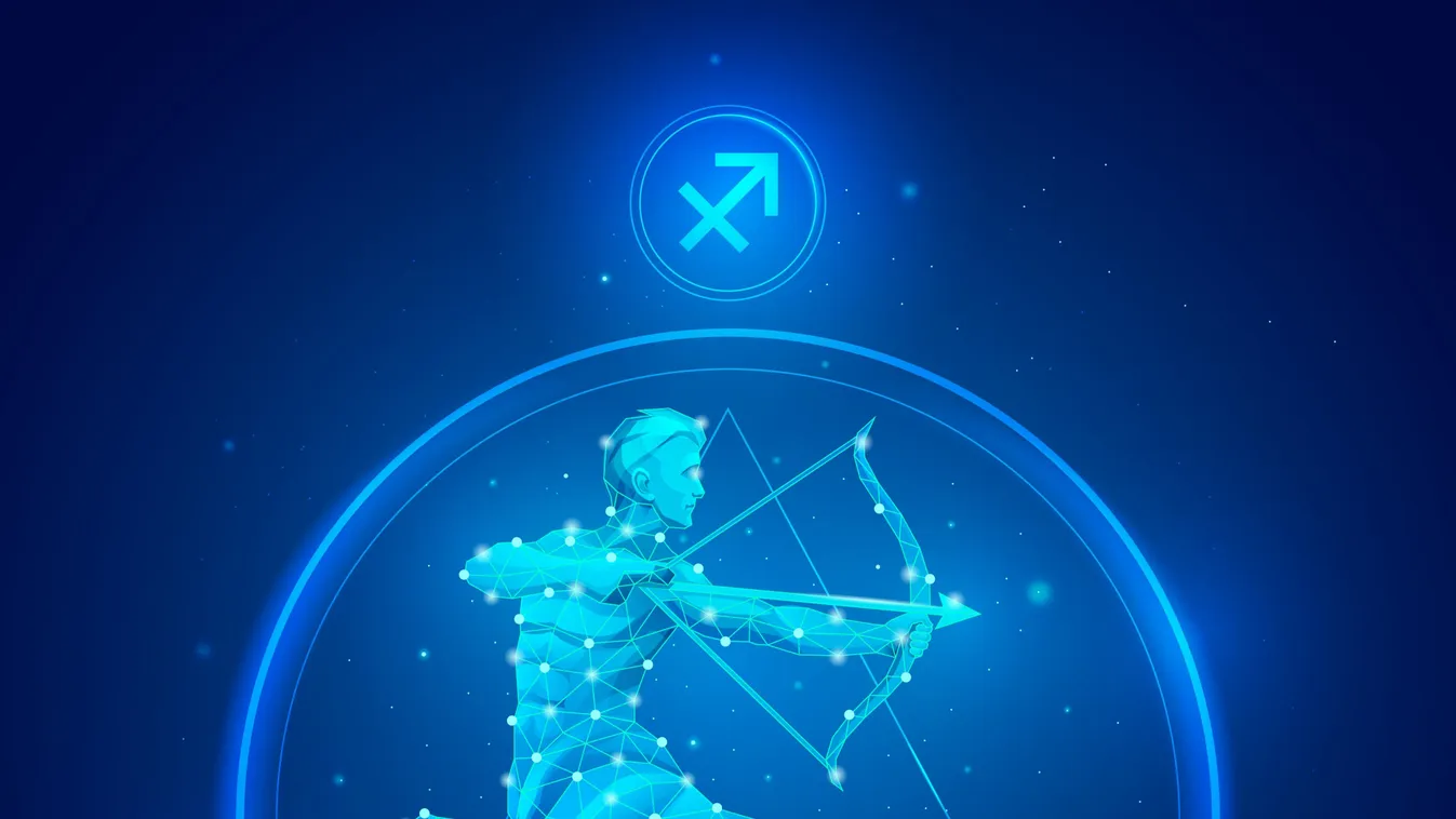 Sagittarius,Zodiac,Sign,Icons.,Vector,Illustrations.