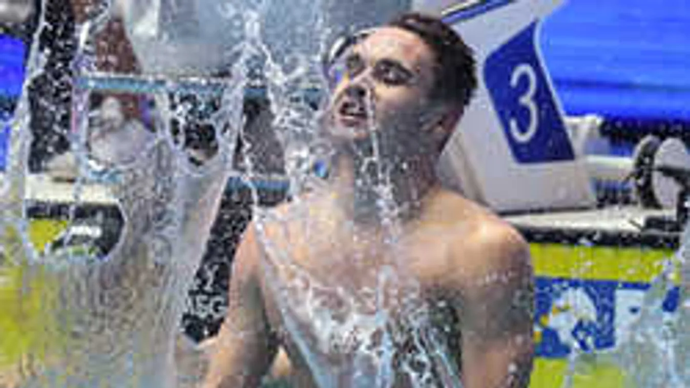 Milák Kristóf így ünnepelt, megkönnyezte a világcsúcsot