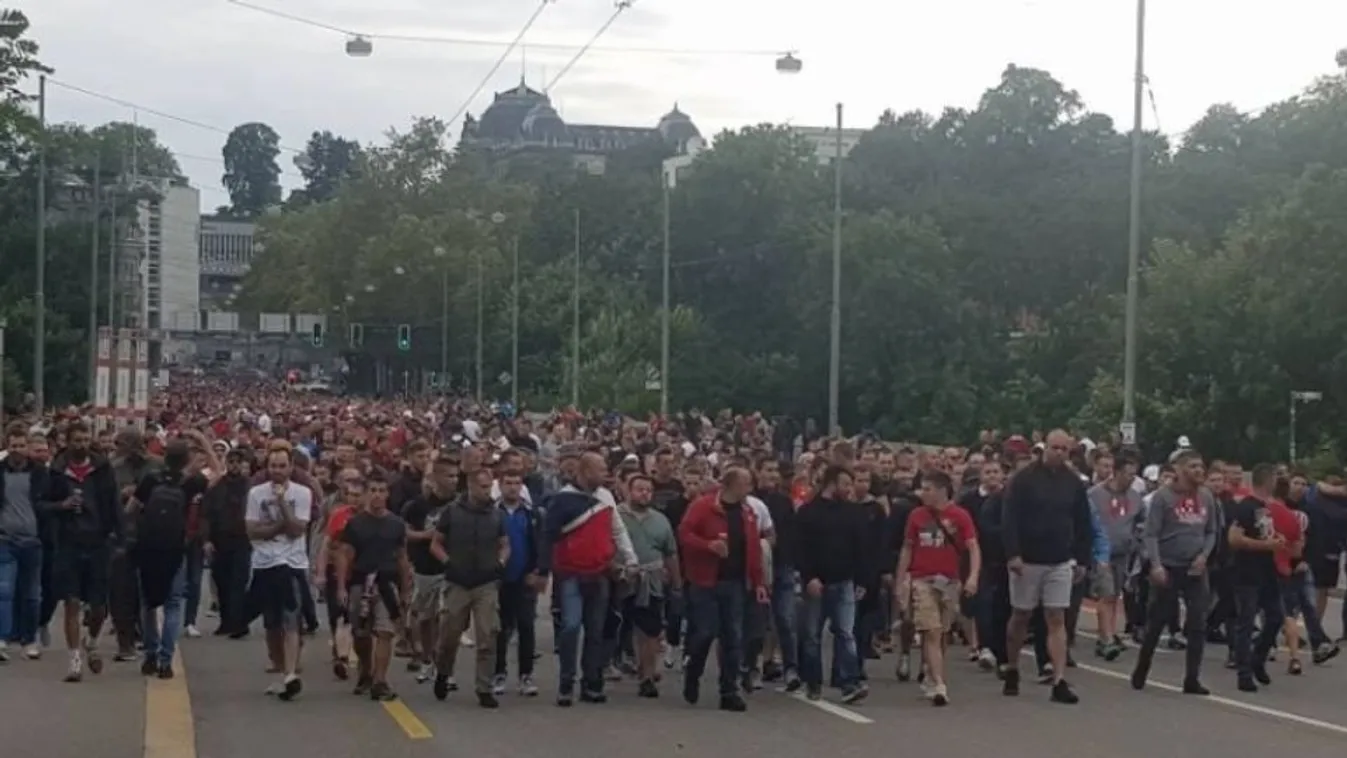 Óriási káosz Svájcban: lövések és tömegverekedés Bernben