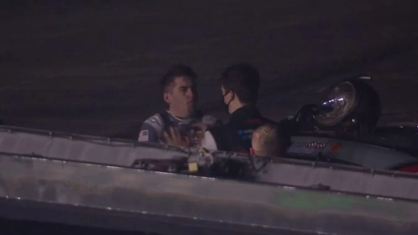 Összeverekedett két pilóta az autóverseny után