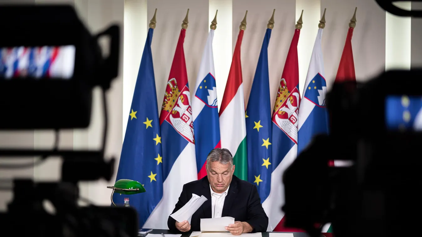 Európa cenzúrázatlanul: videókonferencia Orbán Viktorral, a szerb elnökkel és a szlovén kormányfővel