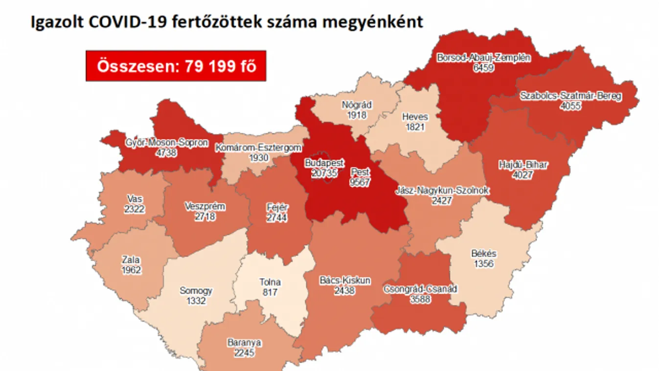 3878 fővel emelkedett a beazonosított fertőzöttek száma és elhunyt 69 krónikus beteg