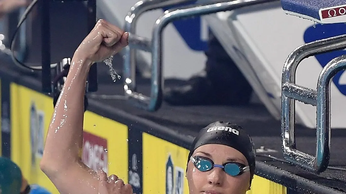 Hosszú Katinka nem csak úszóként alakított nagyot a Duna Arénában