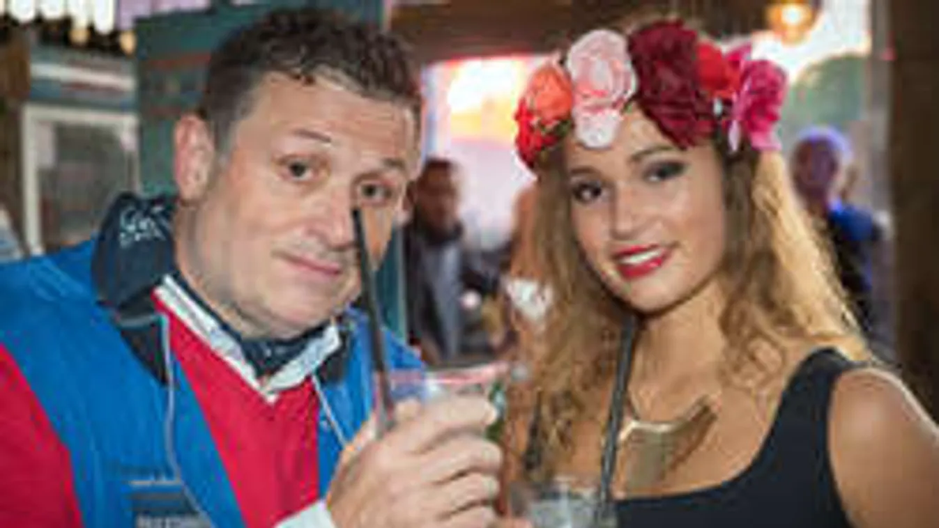 Lajcsi félti a lányát, még a Szigetre is kiment vele