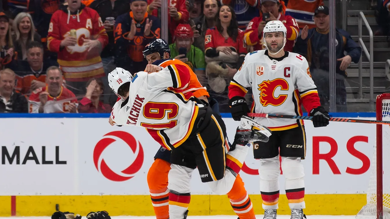 Calgary Flames v Edmonton Oilers