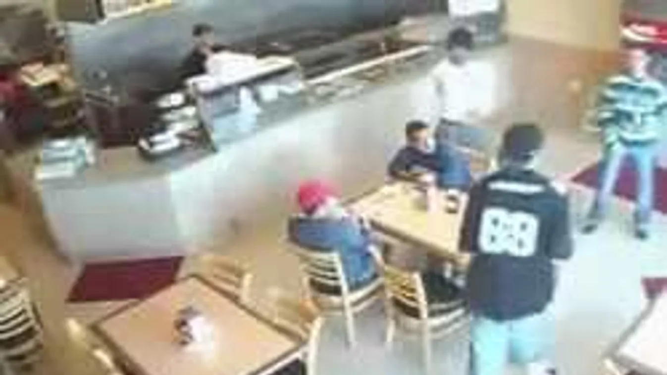 Baseballütővel ütötték egymást a gyorsétteremben! - videó