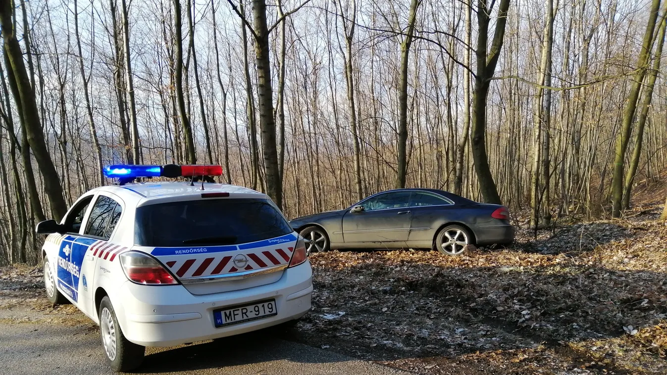 Autós üldözés Pilisszántónál: nem is csak egyféle drog volt a sofőrben
