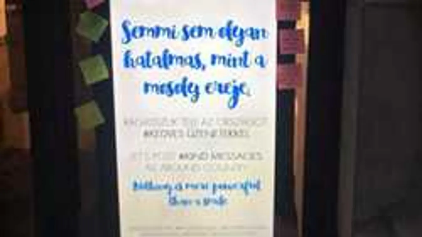 Ragasszuk tele az országot kedves üzenetekkel!