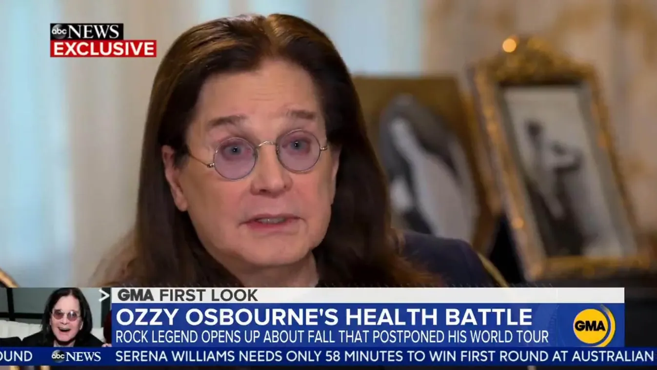 Ozzy Osbourne talks about his “painful” 2019 due to the health battle he’s been facing in a new interview with Robin Roberts for Good Morning America.