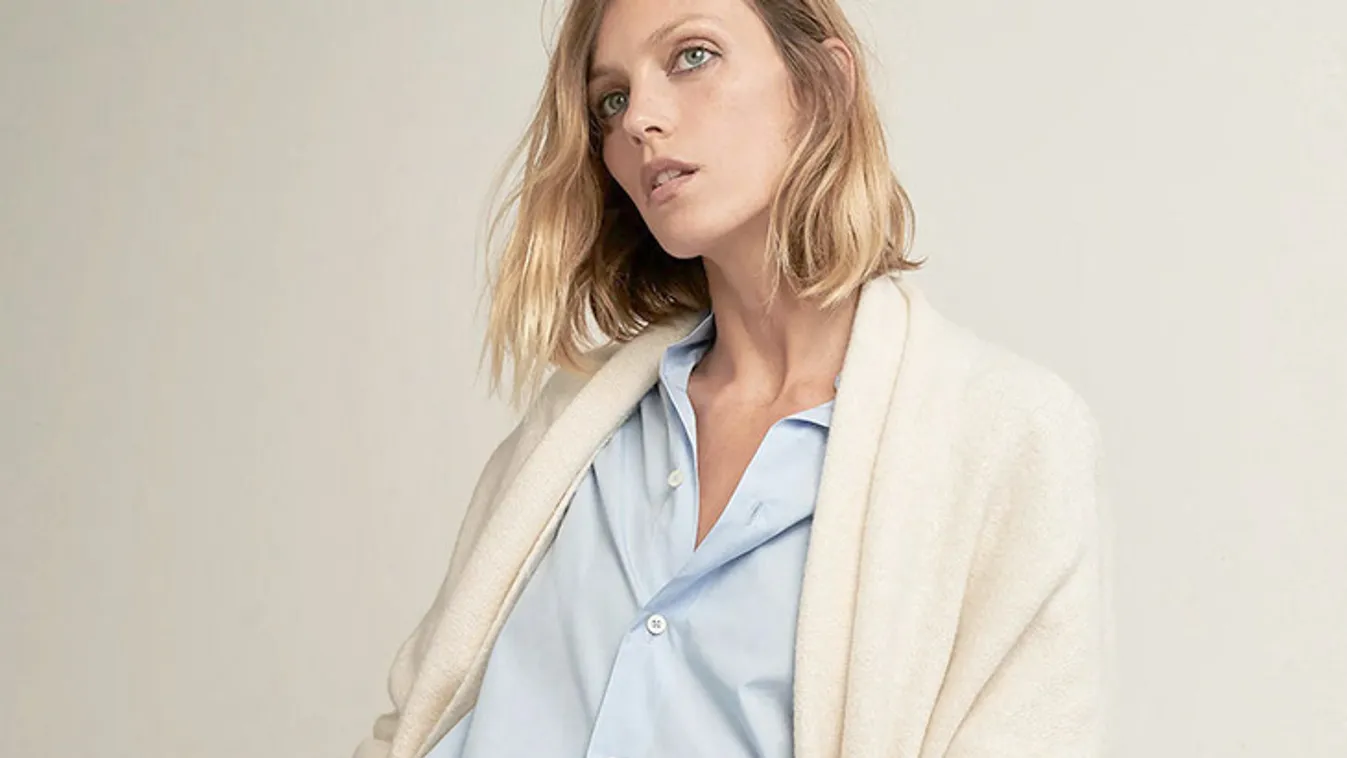 Anja Rubik dans la campagne Hiver 2020-21 de la marque espagnole Zara ***EXCLUSIVE*** 