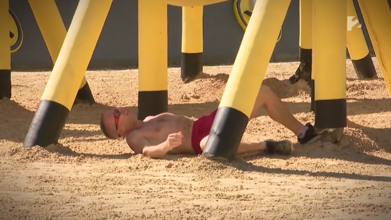 Pánik a forgatáson, hatalmasat esett a TV2 sztárja