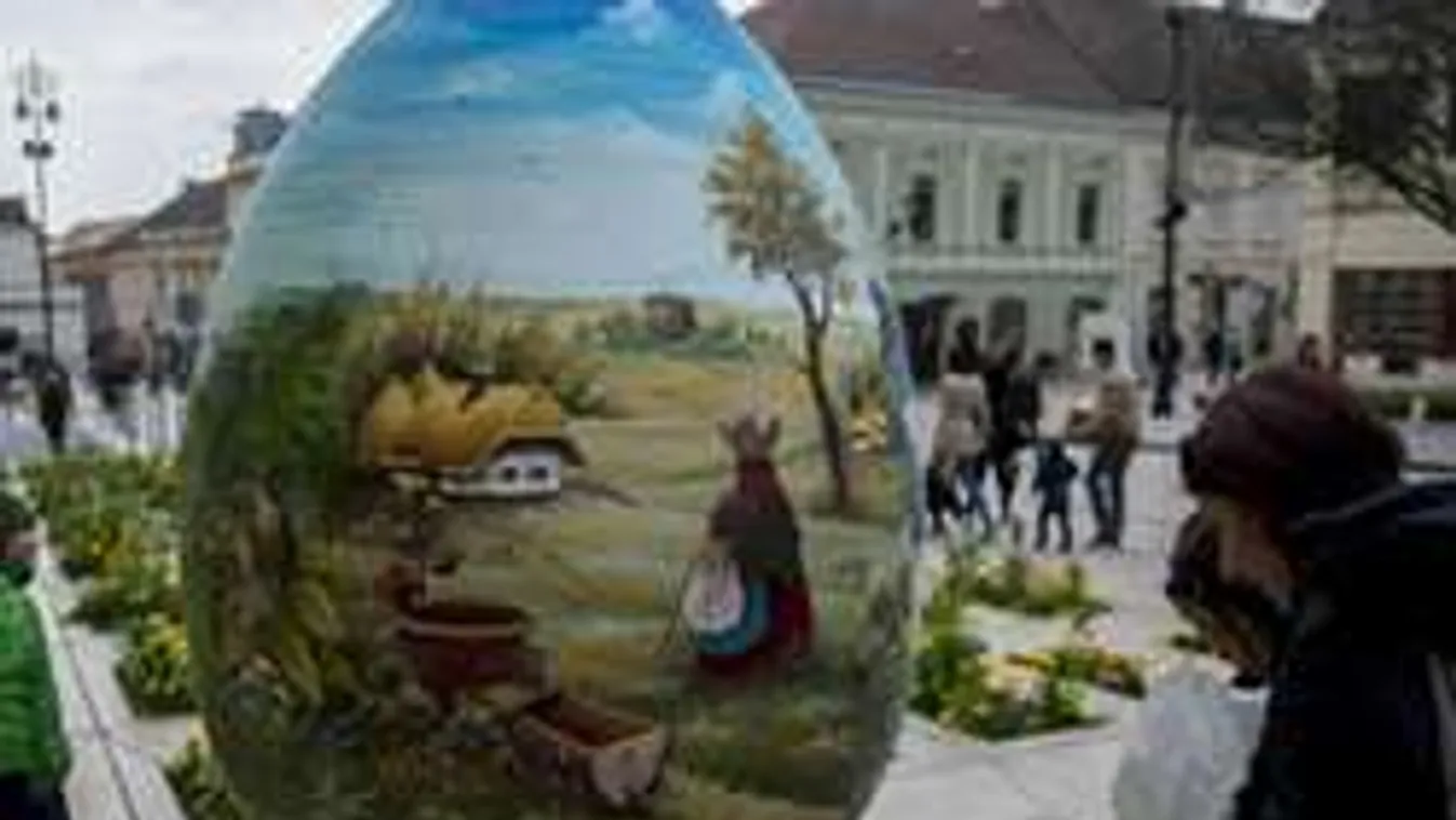 A horvátok hatalmas tojásának csodájára járnak Pécsett!