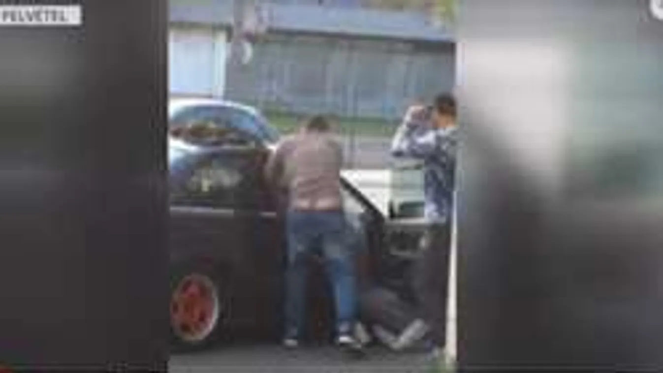 Felkavaró felvétel: a nyílt utcán raboltak el egy férfit Kőbányán