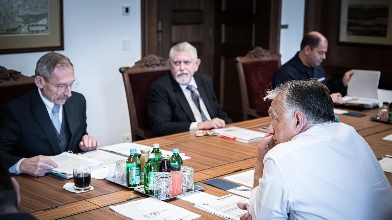 Kiderült, kikkel egyeztet Orbán Viktor – fotó