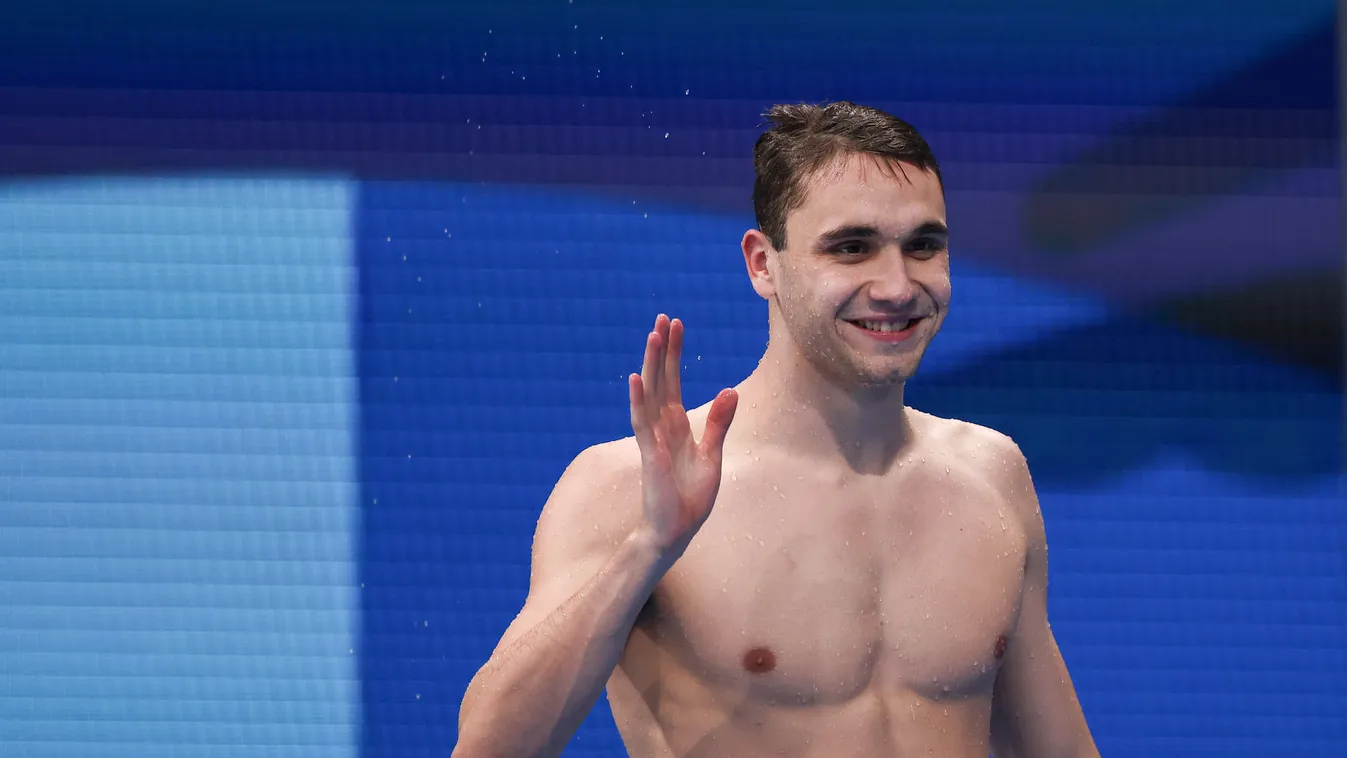 Milák Kristóf a tokiói olimpián