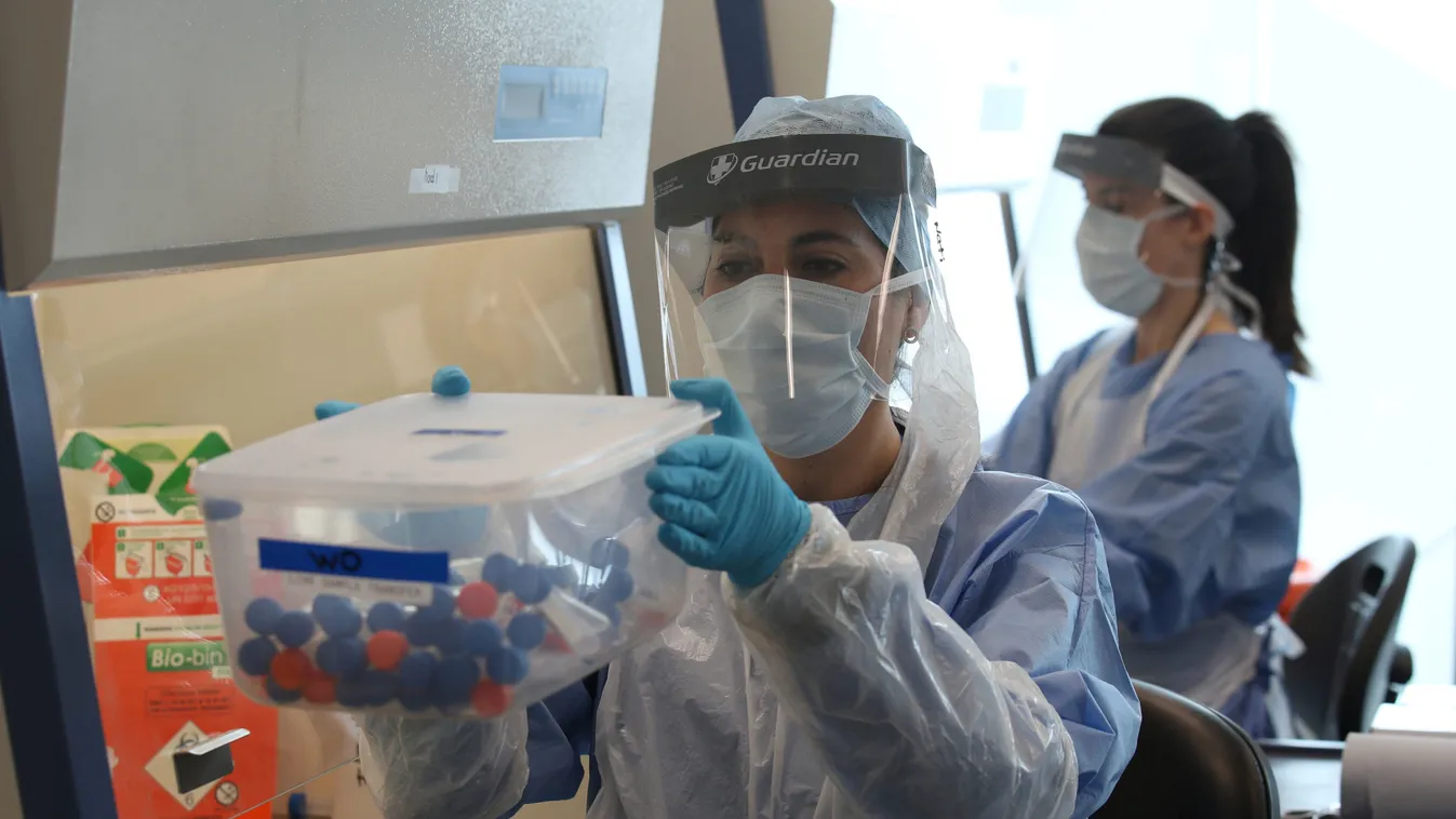 A new COVID-19 testing lab in Glasgow