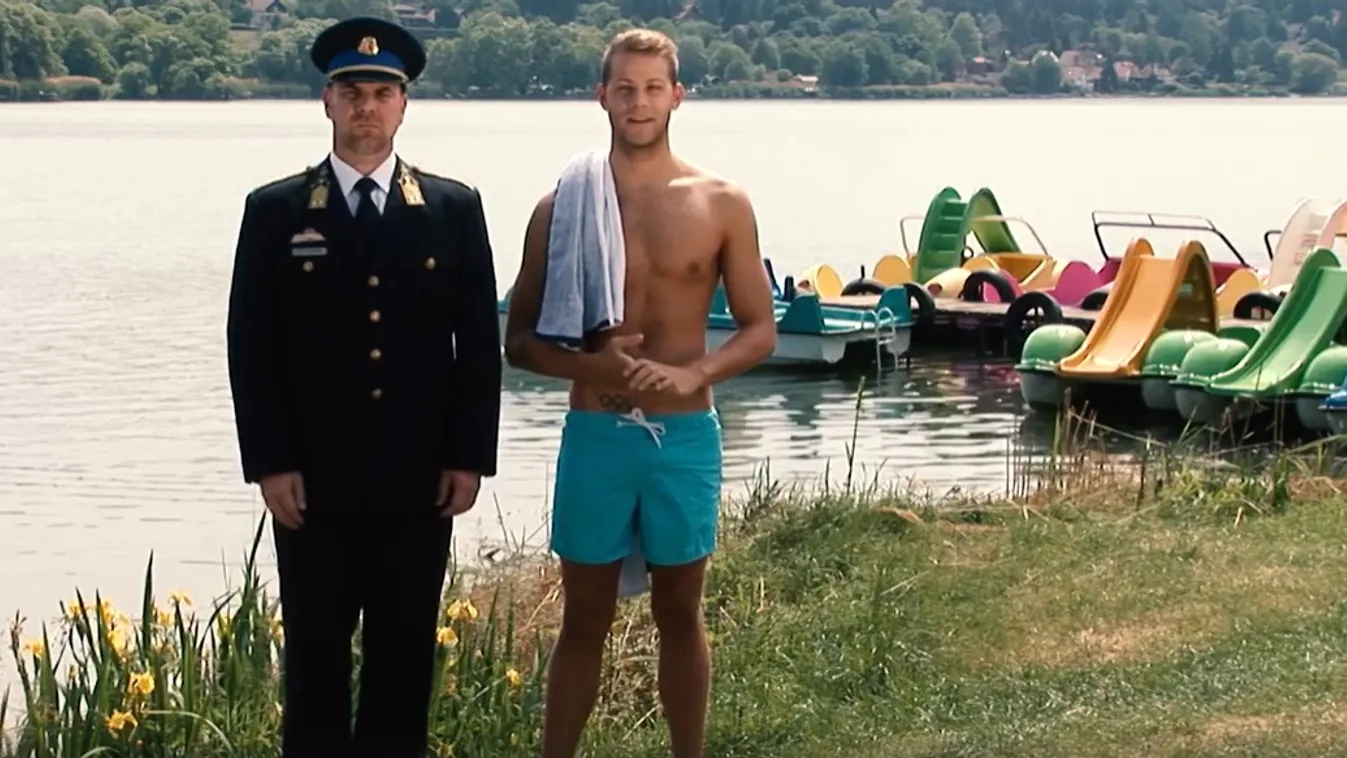 Ezen sírva fogsz nevetni: Gál Kristóf és Kenderesi Tamás így figyelmeztetnek a fürdőzés veszélyeire