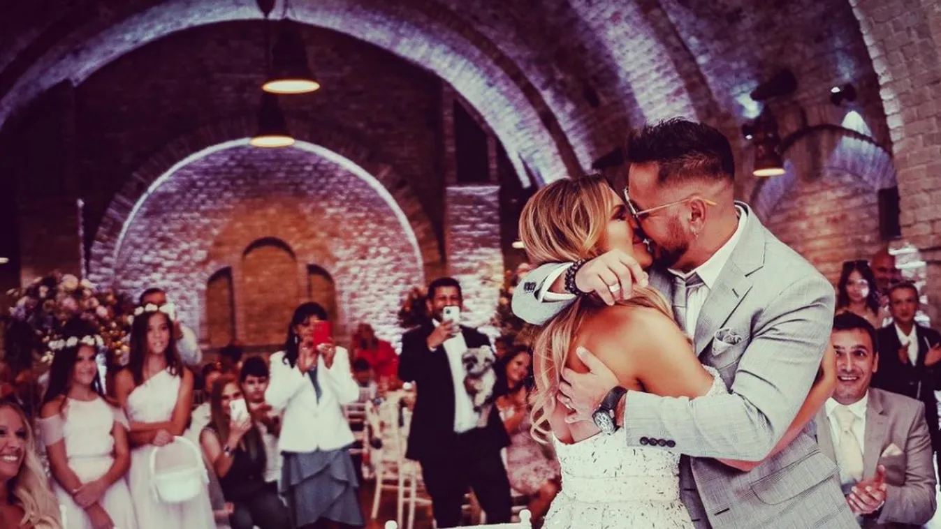 Előkerültek a videók Majkáék esküvőjéről: Elszabadult a buli