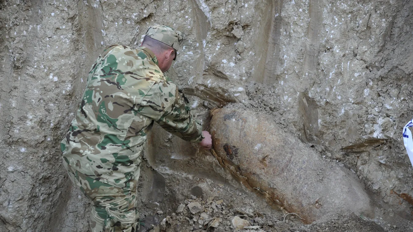 Újabb hírek a Móricz Zsigmond körtérnél talált bombáról – helyszíni fotó