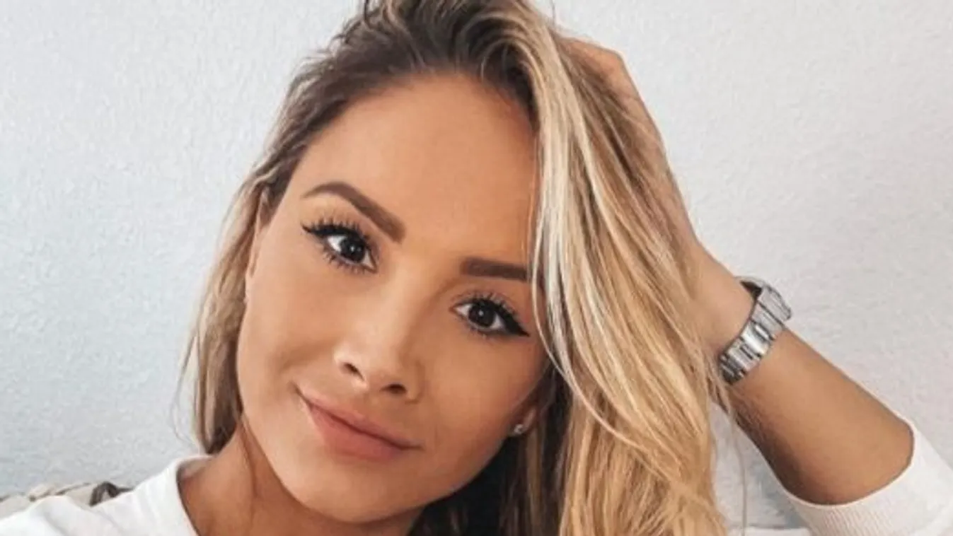 Sokat nőtt Polgár Kriszta pocakja