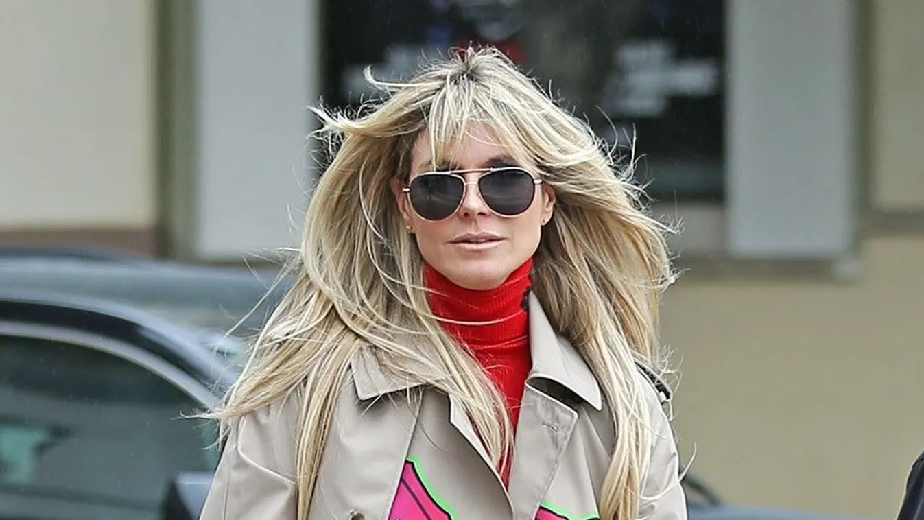 Heidi Klum at Americas got Talent in Los Angeles.