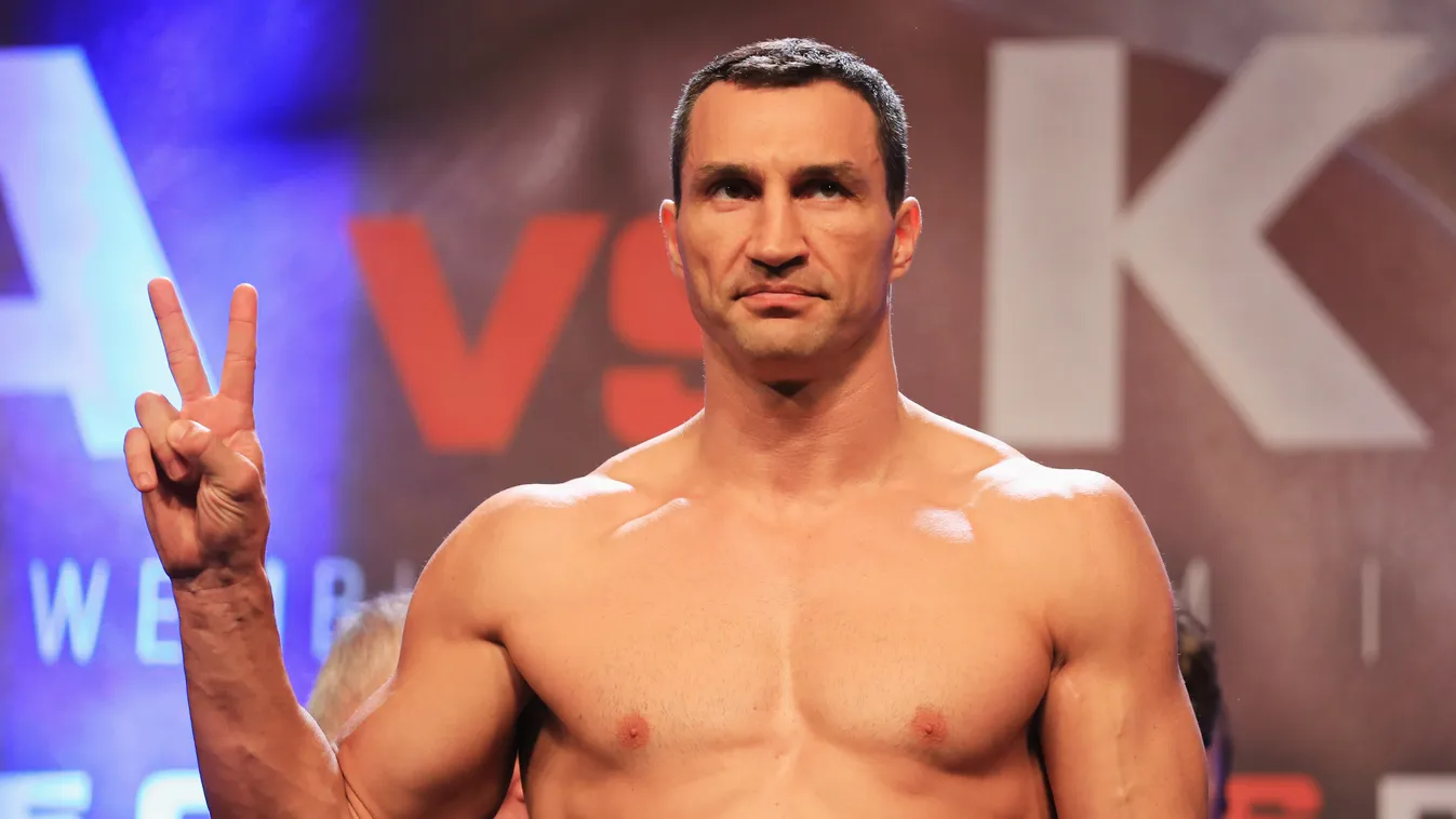 Anthony Joshua v Wladimir Klitschko Weigh-in