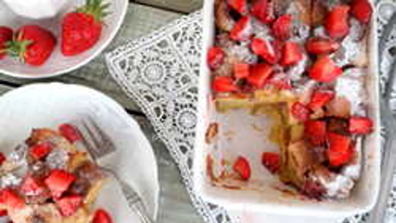 Szuper reggeli eperimádóknak, ilyen finomat még nem ettél