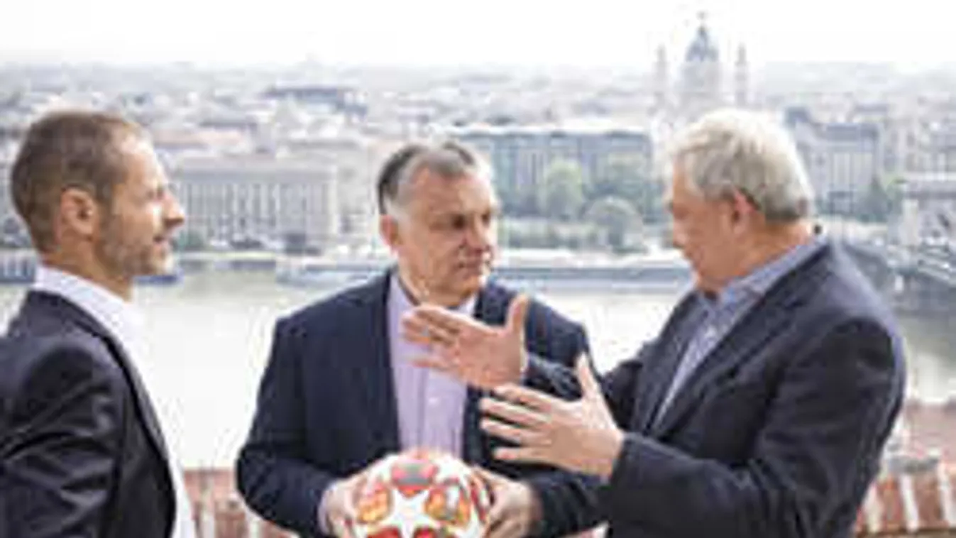 Orbán Viktor az európai labdarúgás vezetőjét fogadta