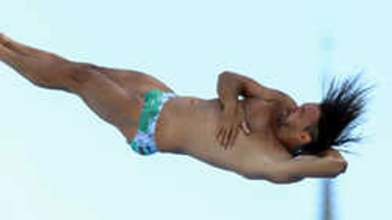 Lélegzetelállító felvételek a vízes VB pénteki toronyugrás selejtezőjéről