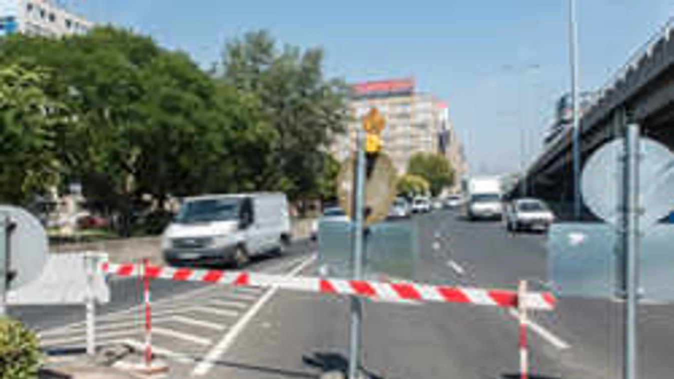 Teljes a káosz az Árpád hídnál