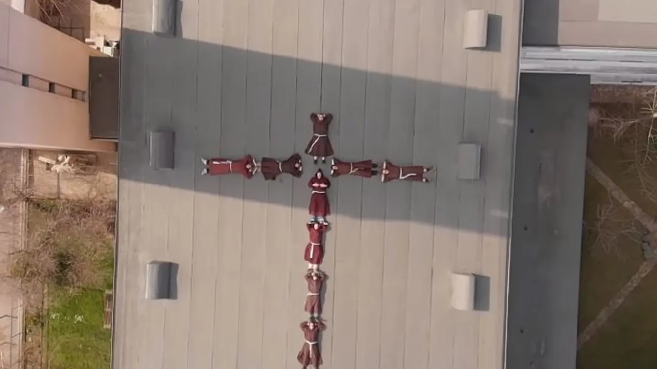 A nap videója: így buzdítanak otthonmaradásra a Ferences Rend szerzetesei!