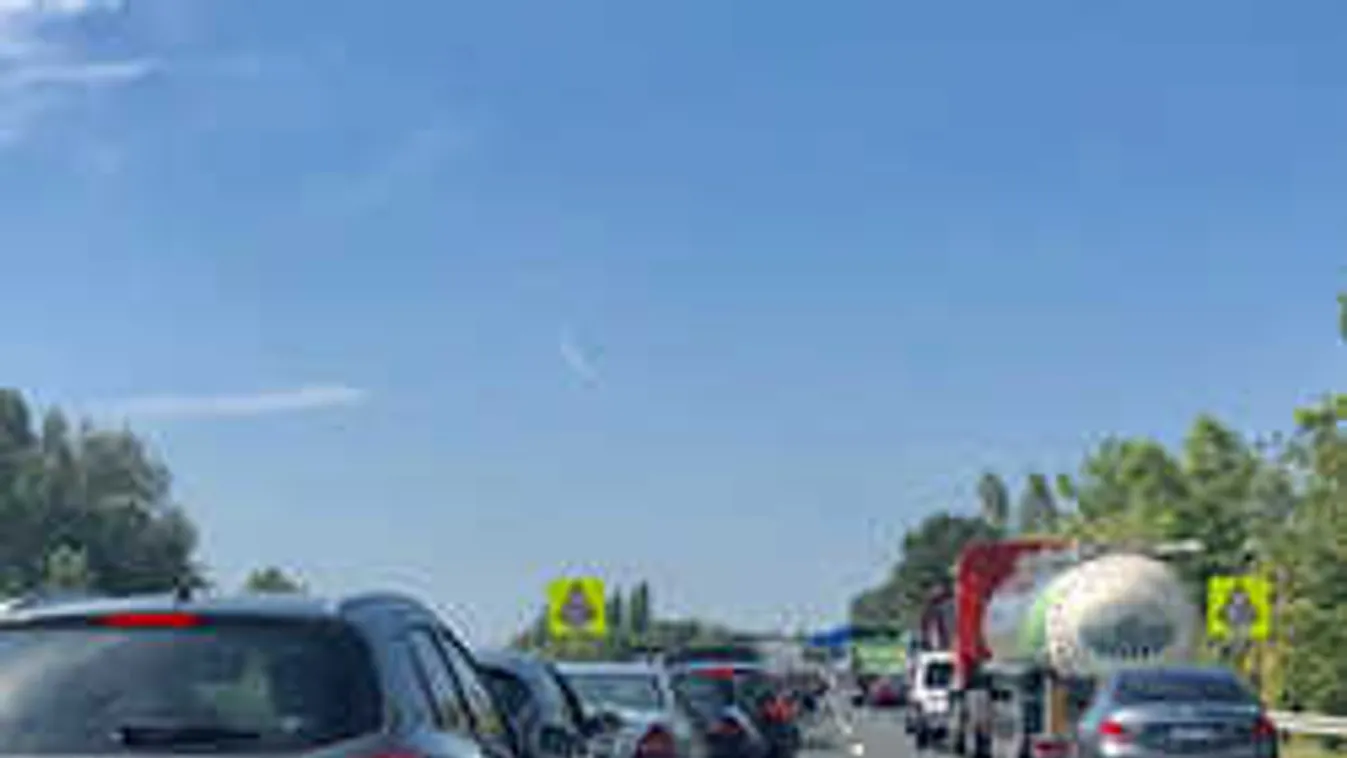 Óriási dugók várhatóak az egyik legnépszerűbb hazai autópályán