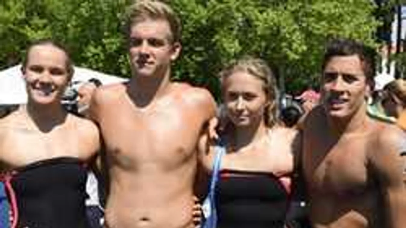 Új magyar álompár, csók csattant az úszók között