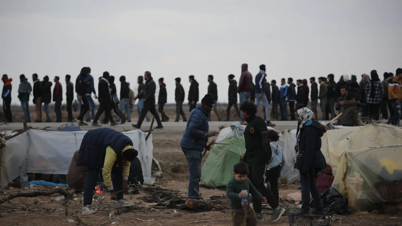 Migrants At The Greek-Turkish Border