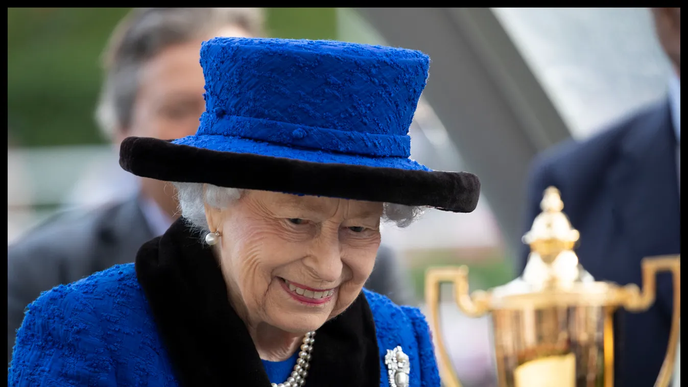 Queen Elizabeth II at Ascot Races