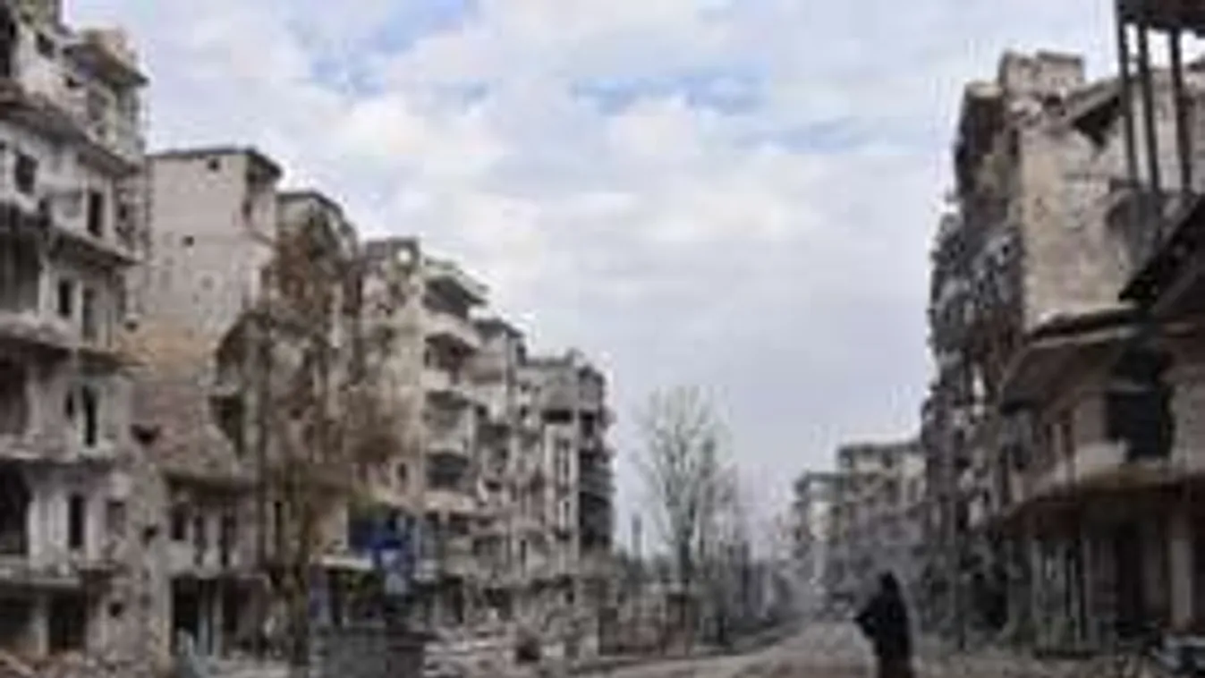 Tömegsírok és rejtett bombák: ez maradt Aleppóból