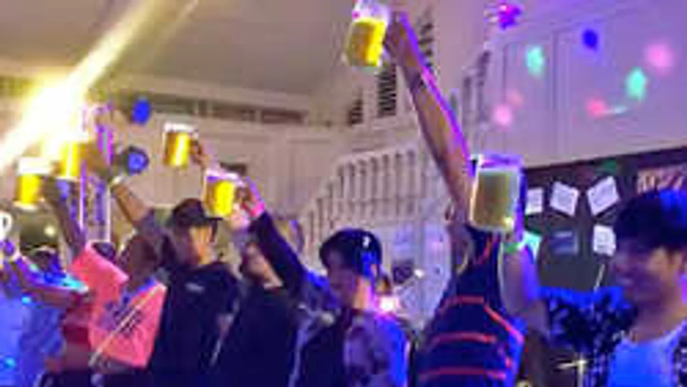 Borzalmas, mi történt a thaiföldi sörivó versenyen