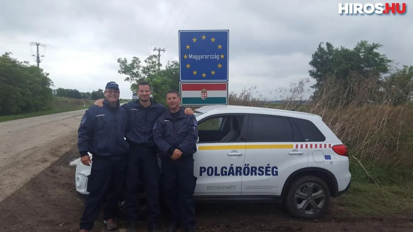 A polgárőrök részt vesznek a határvédelemben